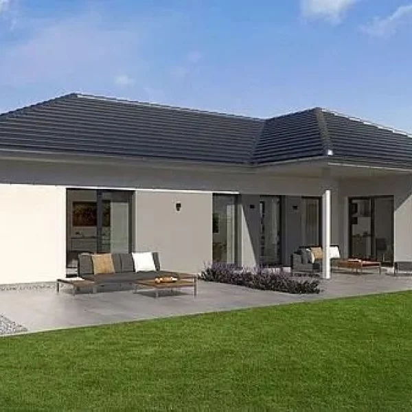 Bungalow mit zweiter Wohnung im Haus für 2 Familien ! Mit Grundstück berechnet !*