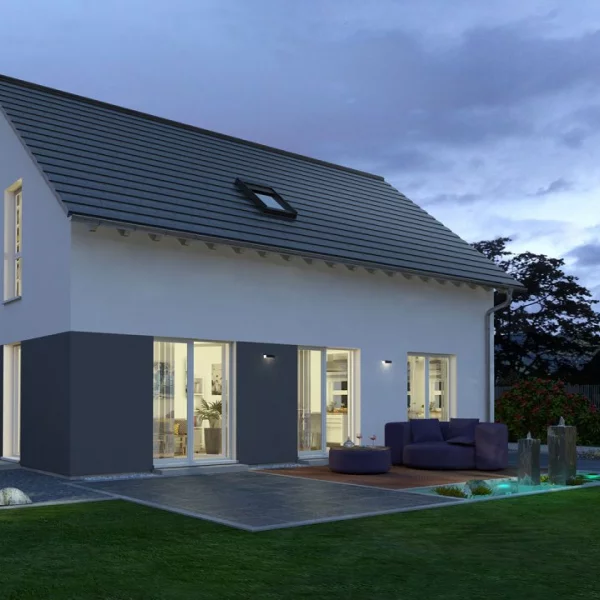 Exklusives Design mit optimalen Grundriss zum glücklich sein ! Inklusive eines Grundstückes berechnet !