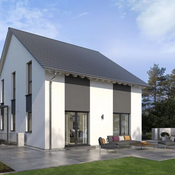 AUFFÄLLIGES DESIGNHAUS MIT DURCHDACHTEM WOHNKONZEPT***