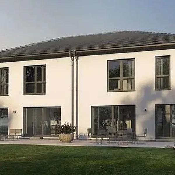Ein Haus - zwei Haushälften ! Je Haushälfte/Familie/Grundstück nur 379.000,-EUR !