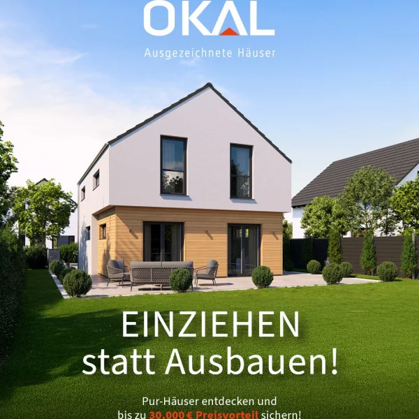 KLEIN IN DER FLÄCHE, GROSS IM GEFÜHL UND MIT BIS ZU 30.000 EUR PREISVORTEIL