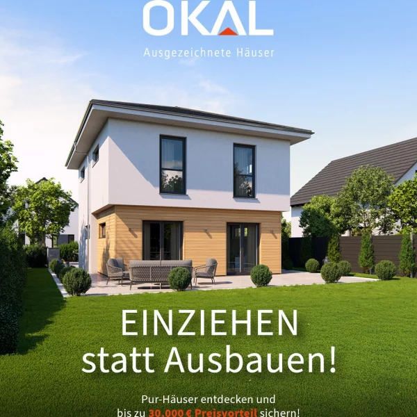 KLEIN IN DER FLÄCHE, GROSS IM GEFÜHL UND MIT BIS ZU 30.000 EUR PREISVORTEIL**