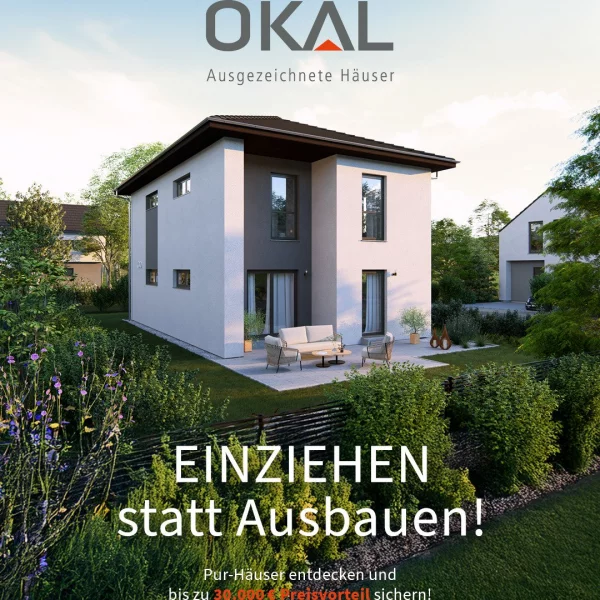 ARCHITEKTUR MIT WEITBLICK UND EINEM PREISVORTEIL VON BIS ZU 30.000 EUR