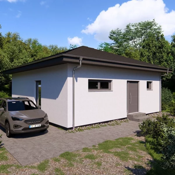 Kleine Bungalows für Singles und kleine Familien. Entfliehen Sie den steigenden Mieten. Bauen Sie mit Okal Ihr eigenes Zuhause.*