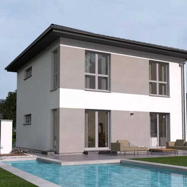 Du willst Raum - und findest nur Kompromisse: Helle Stadtvilla mit Rückzugszonen Schönwalde.