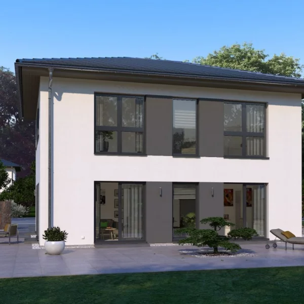 MODERNES WOHNHAUS MIT ELEGANTEM WALMDACH*********