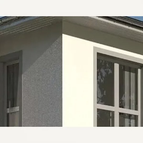 Die Ebenen des Hauses bleiben klar unterscheidbar*