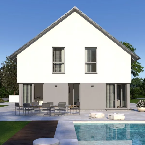 DAS LICHTDURCHFLUTETE KUBUS-HAUS****