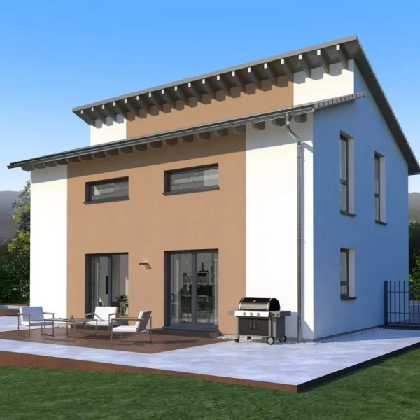 EINFAMILIENHAUS MIT VERSETZTEM PULTDACH*