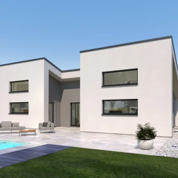 Passt nicht, wenn alle Räume gleichrangig nebeneinander liegen*