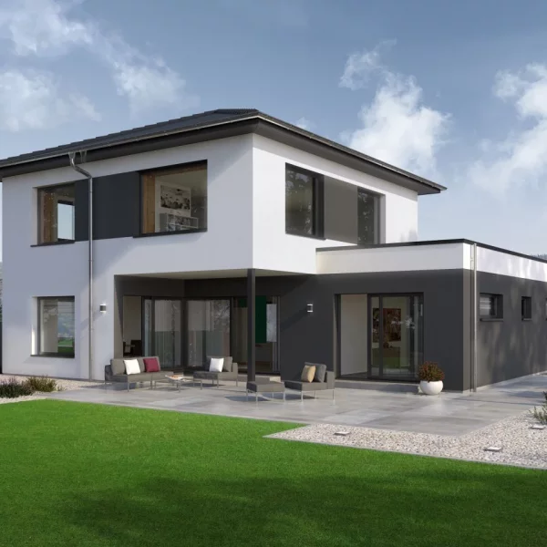 REPRÄSENTATIVES EINFAMILIENHAUS DER BESONDEREN ART