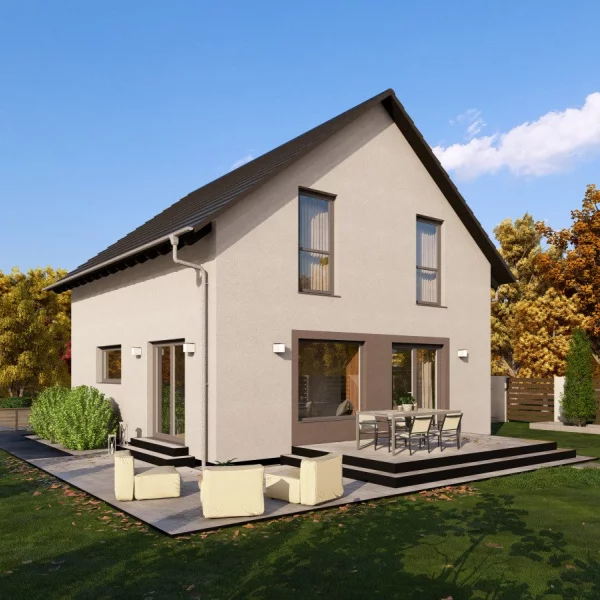 Zeitlose Architektur kombiniert mit intelligenter Planung. Hier erhalten Sie ein rundum stimmiges Gesamtpaket - inklusive Grundstück!*