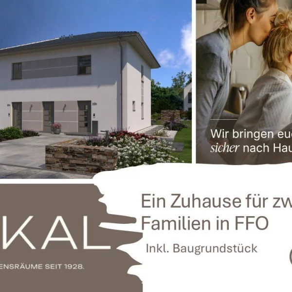 Gemeinsam bauen. Getrennt wohnen. Zusammen profitieren. Mit Okal ist das machbar!
